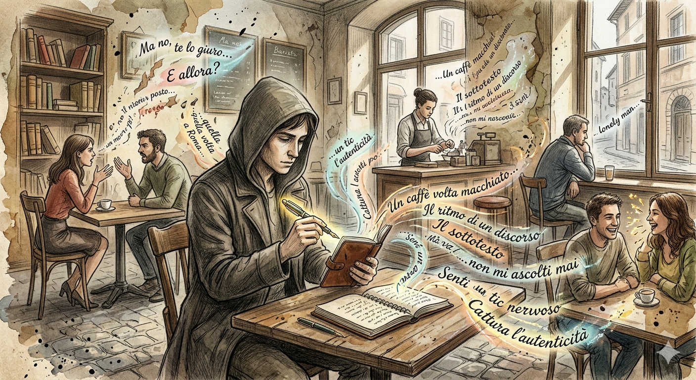 L arte di rubare le parole dalla realtà